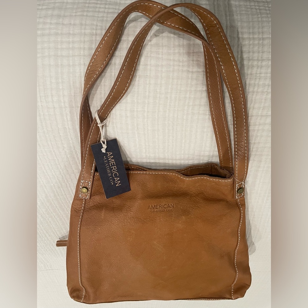 American Leather Co Liberty Shopper Purse Handbag
